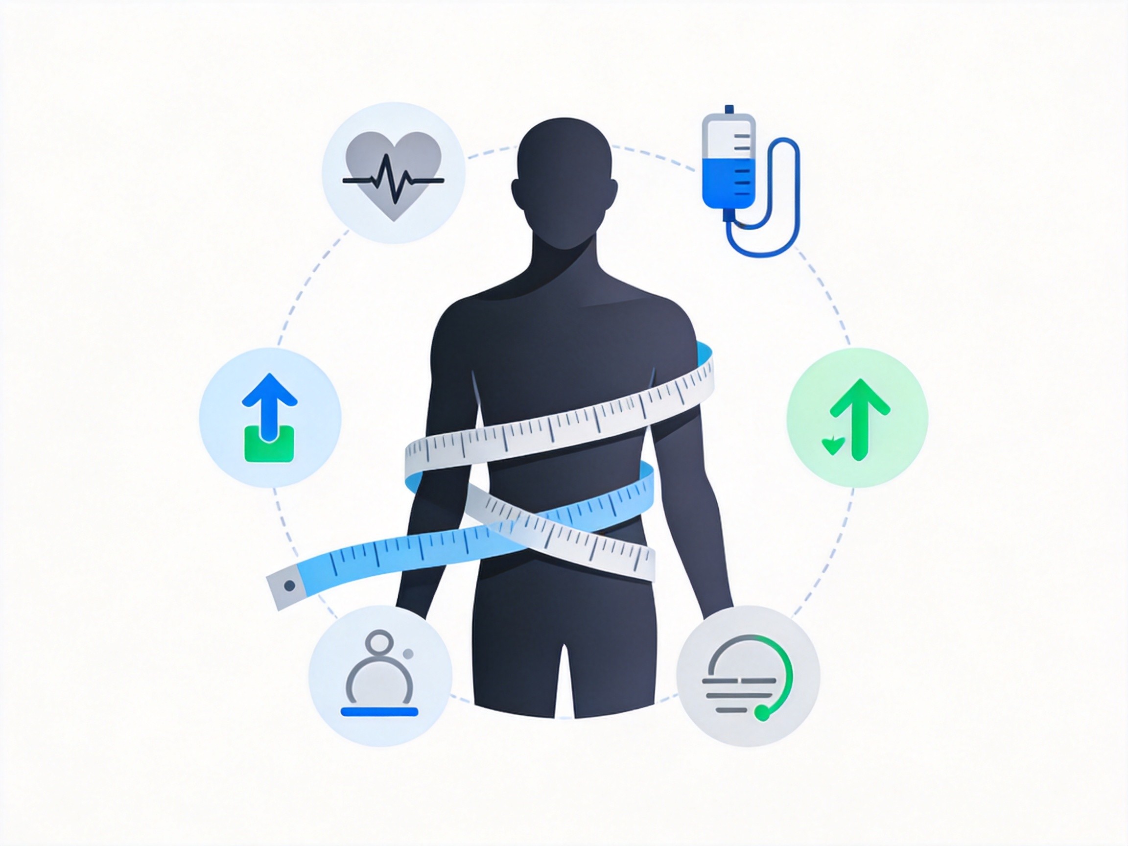 Health measurement alternatives to BMI with body composition and fitness metrics